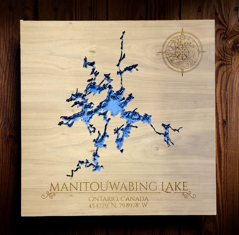 XL 3D Lake Map