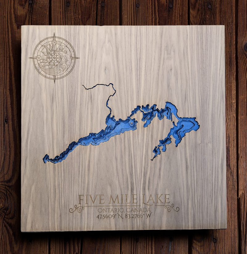 XL 3D Lake Map