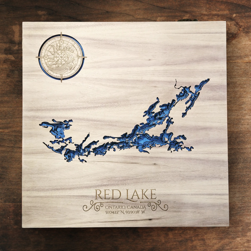 XL 3D Lake Map