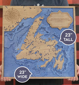 XL 3D Lake Map